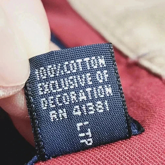 Ralph Lauren Brushpopper Classic Red Long Sleeve Shirt double Elbow Men L - Picture 3 of 7